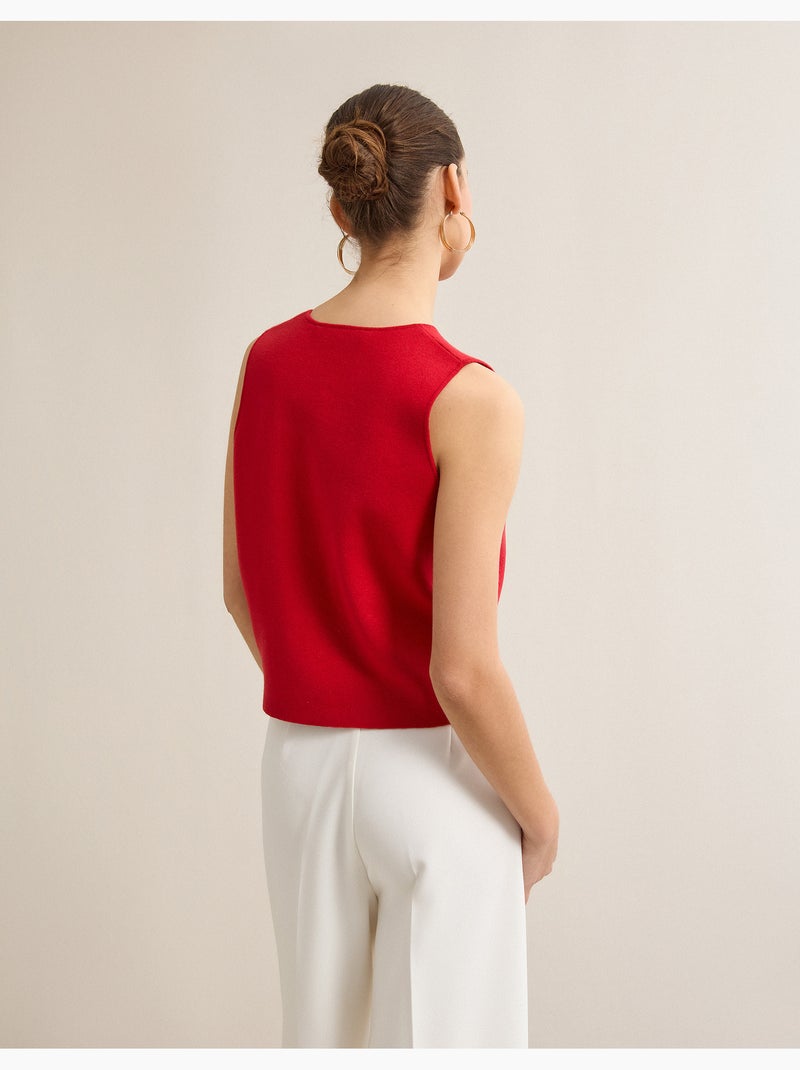 Gilet a maglia, MO Fashion Rosso - Kiabi