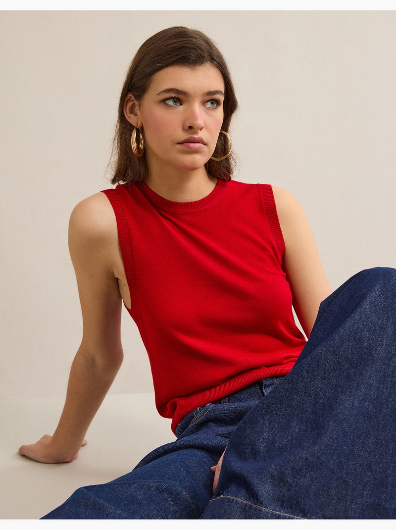 Gilet a maglia, MO Fashion Rosso - Kiabi
