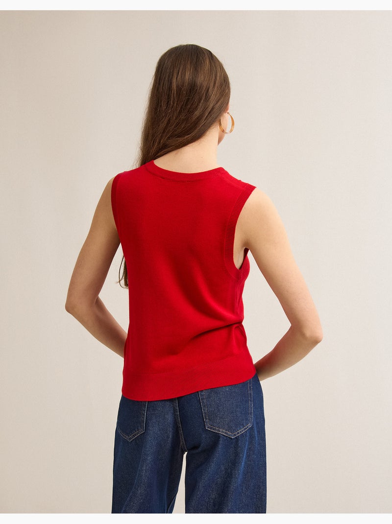 Gilet a maglia, MO Fashion Rosso - Kiabi