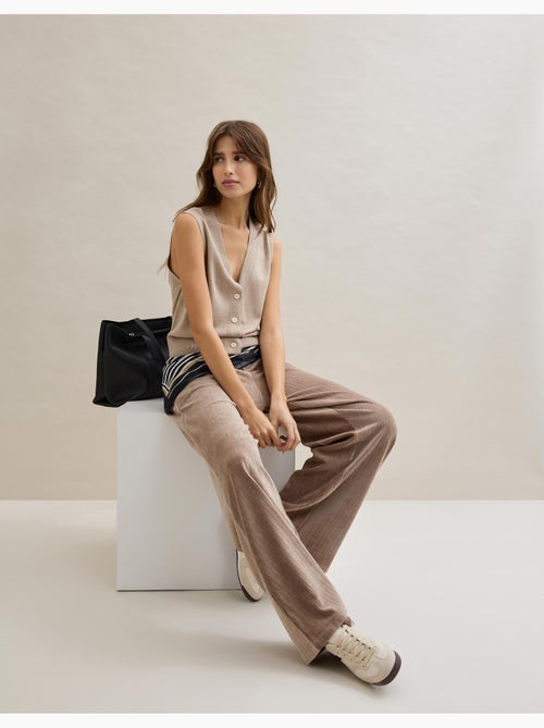 Gilet a scollo a V, MO Fashion - Kiabi