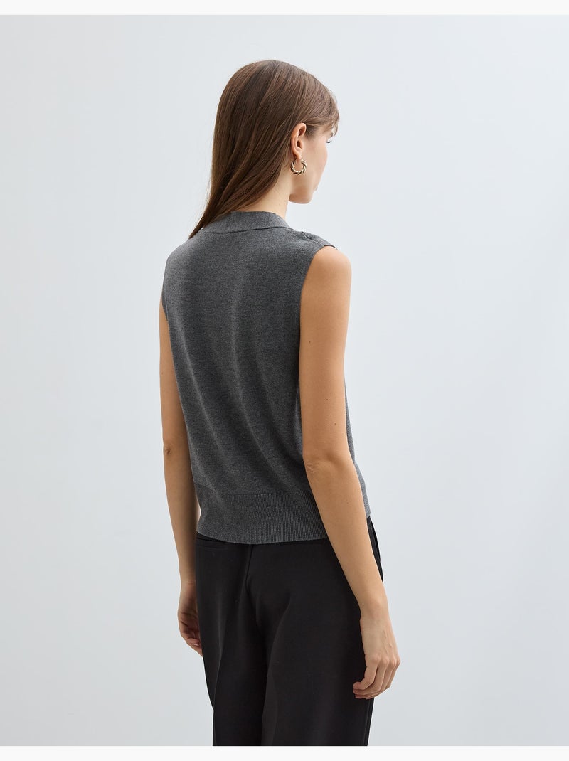 Gilet a scollo a V, MO Fashion Grigio - Kiabi