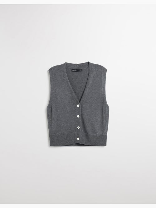 Gilet a scollo a V, MO Fashion - Kiabi