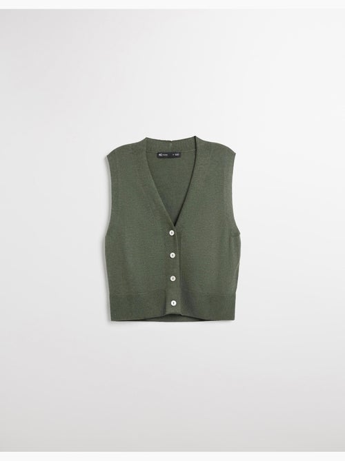 Gilet a scollo a V, MO Fashion - Kiabi