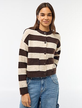 Gilet abbottonato con 2 tasche applicate