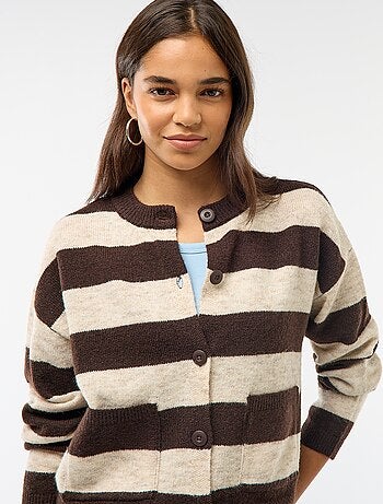 Gilet abbottonato con 2 tasche applicate