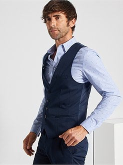 Gilet abito slim - Kiabi