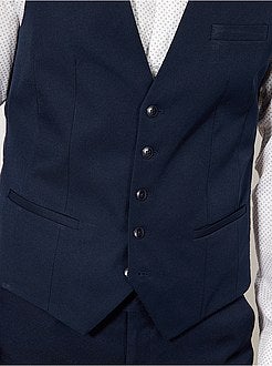 Gilet abito slim - Kiabi