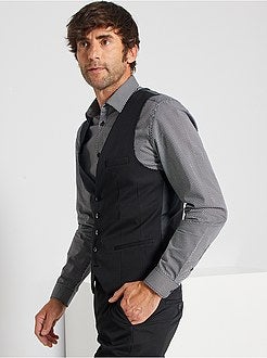 Gilet abito slim - Kiabi