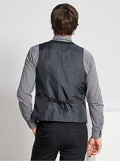 Gilet abito slim - Kiabi