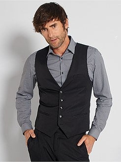 Gilet abito slim - Kiabi