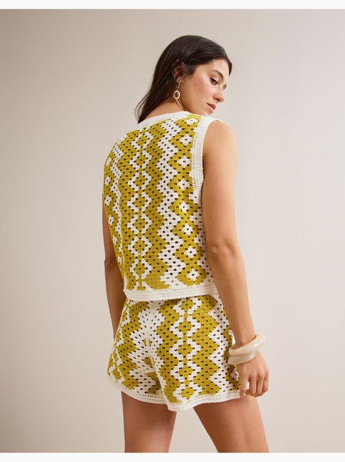 Gilet all'uncinetto, mo fashion - Kiabi Gilet all'uncinetto, mo fashion - Kiabi