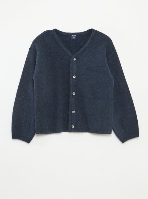 Gilet ampio tinta unita con scollo a V - Kiabi