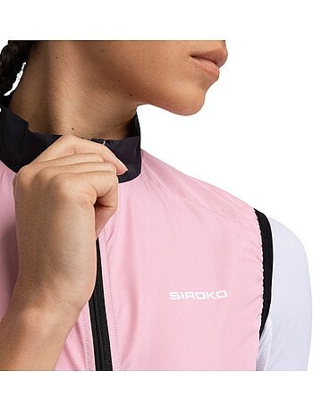 Gilet antivento da ciclismo da donna ciclismo donna v1-w berthel