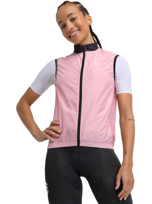 Gilet antivento da ciclismo da donna ciclismo donna v1-w berthel - Kiabi