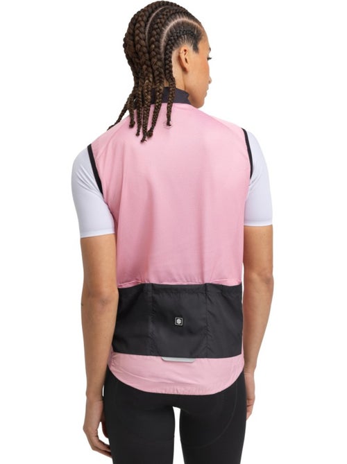 Gilet antivento da ciclismo da donna ciclismo donna v1-w berthel - Kiabi