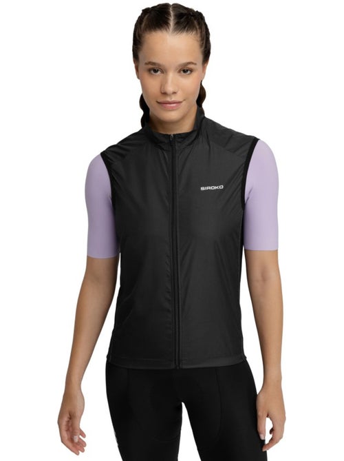 Gilet antivento da ciclismo da donna ciclismo donna v1-w blaast - Kiabi