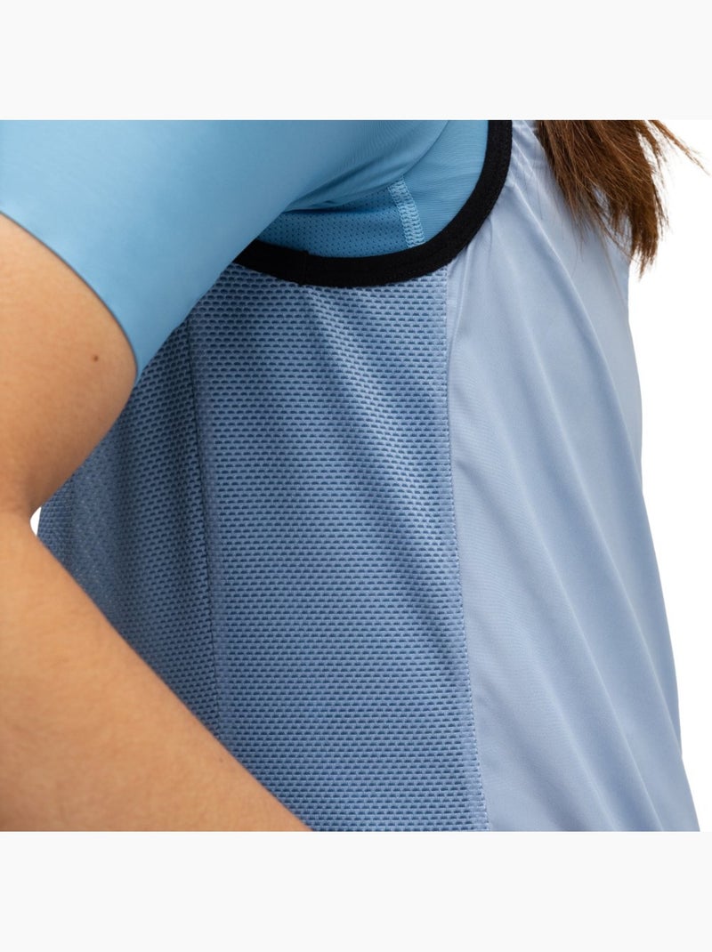 Gilet antivento da ciclismo da donna ciclismo donna v1-w klausen Blu - Kiabi