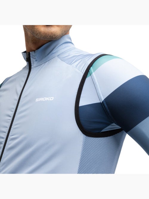 Gilet antivento da ciclismo da uomo ciclismo uomo v1 klausen - Kiabi Gilet antivento da ciclismo da uomo ciclismo uomo v1 klausen - Kiabi
