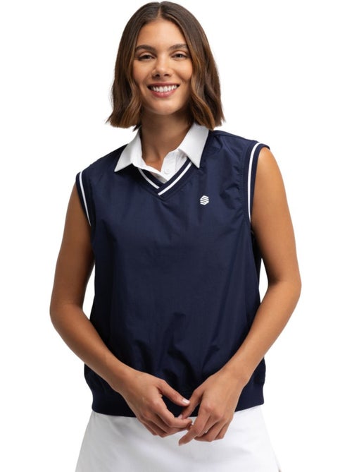 Gilet antivento da golf da donna golf donna grace navy - Kiabi Gilet antivento da golf da donna golf donna grace navy - Kiabi