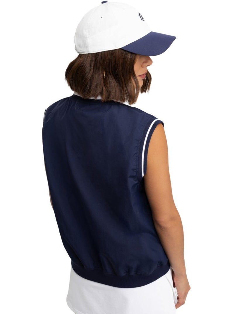 Gilet antivento da golf da donna golf donna grace navy Blu - Kiabi