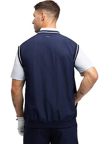Gilet antivento da golf da uomo golf uomo putt navy
