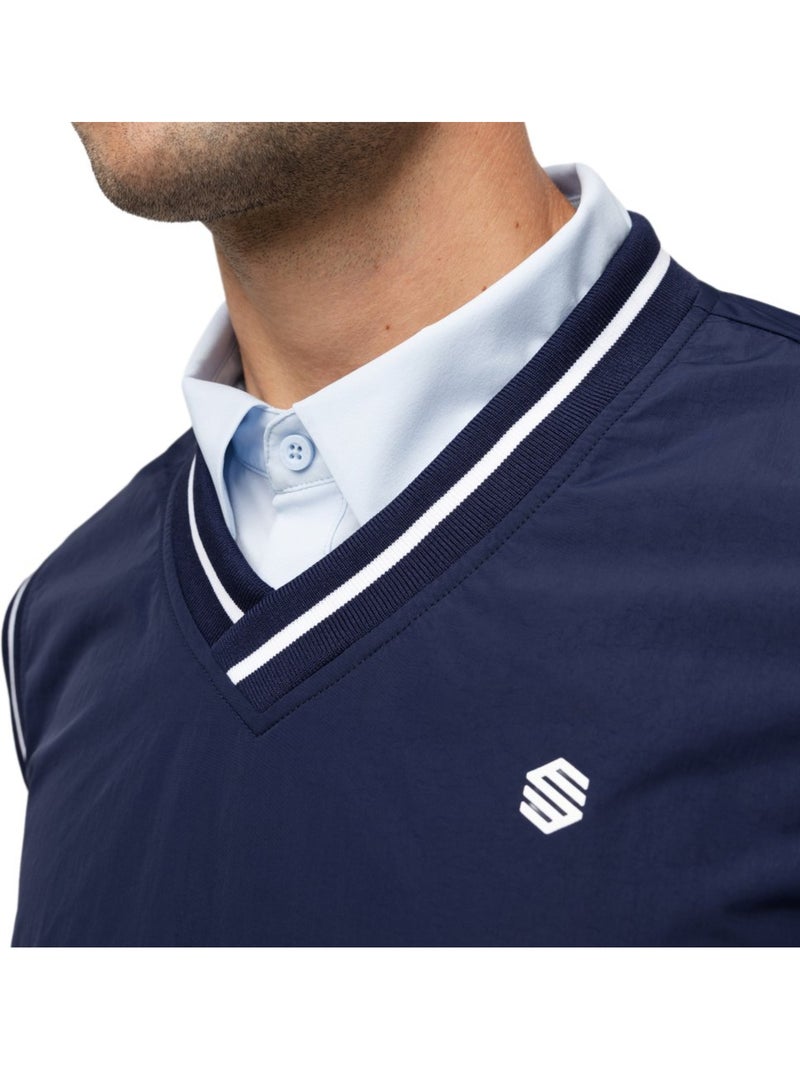 Gilet antivento da golf da uomo golf uomo putt navy Blu - Kiabi