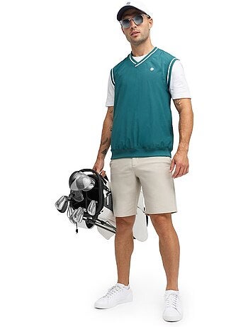 Gilet antivento da golf da uomo golf uomo putt teal