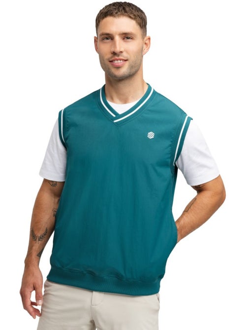 Gilet antivento da golf da uomo golf uomo putt teal - Kiabi