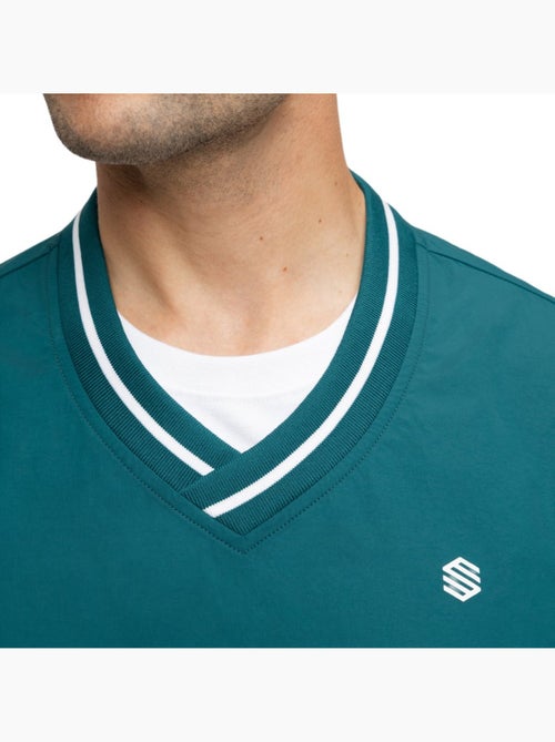 Gilet antivento da golf da uomo golf uomo putt teal - Kiabi