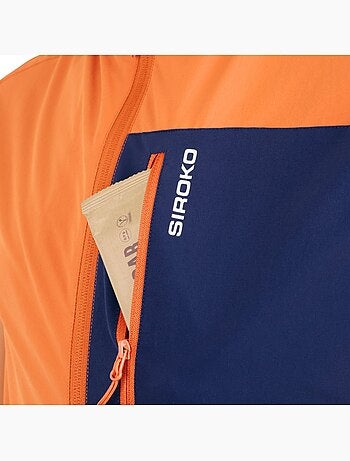 Gilet antivento leggero trail running uomo uomo zegama