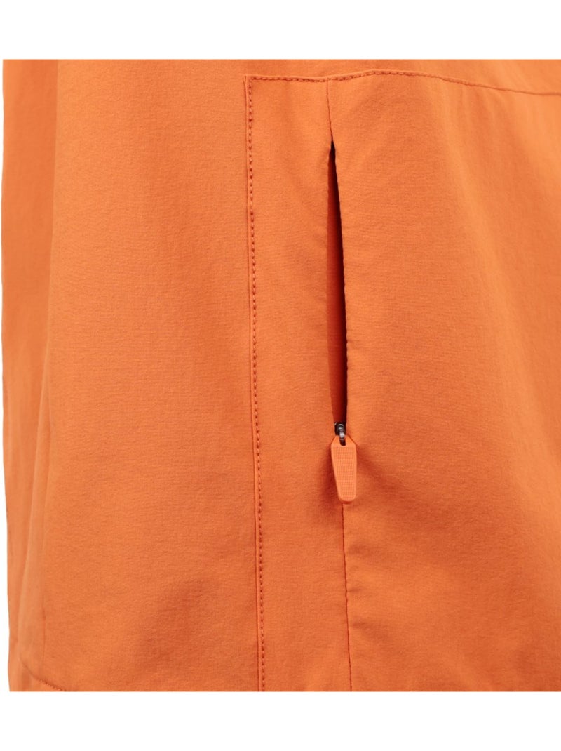 Gilet antivento leggero trail running uomo uomo zegama Arancione - Kiabi