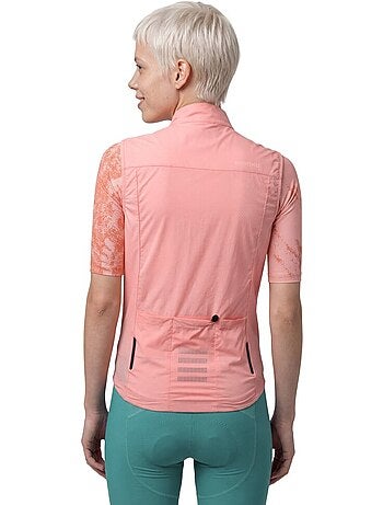 Gilet antivento ultraleggero ciclismo donna donna v2-w breeze