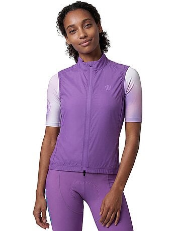 Gilet antivento ultraleggero ciclismo donna donna v2-w breeze