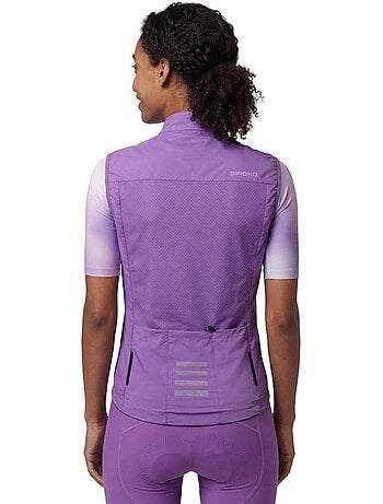 Gilet antivento ultraleggero ciclismo donna donna v2-w breeze