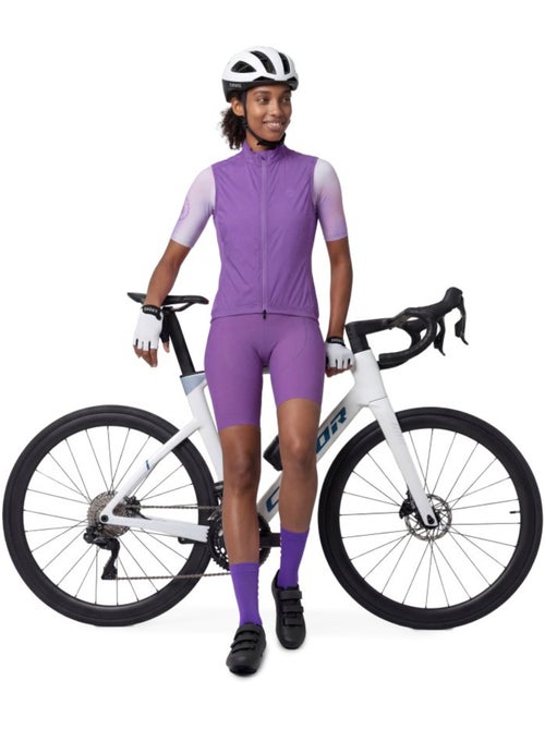 Gilet antivento ultraleggero ciclismo donna donna v2-w breeze - Kiabi Gilet antivento ultraleggero ciclismo donna donna v2-w breeze - Kiabi