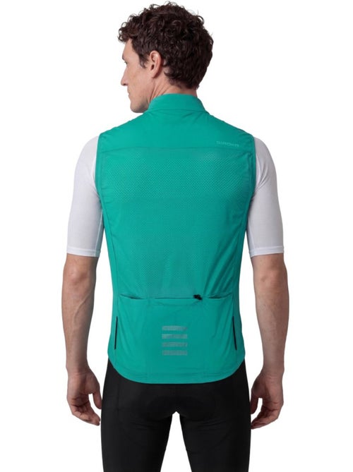 Gilet antivento ultraleggero ciclismo uomo uomo v2 breeze - Kiabi