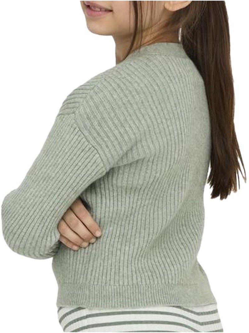 Gilet Bambina Kids ONLY Kogpiumo Verde - Kiabi