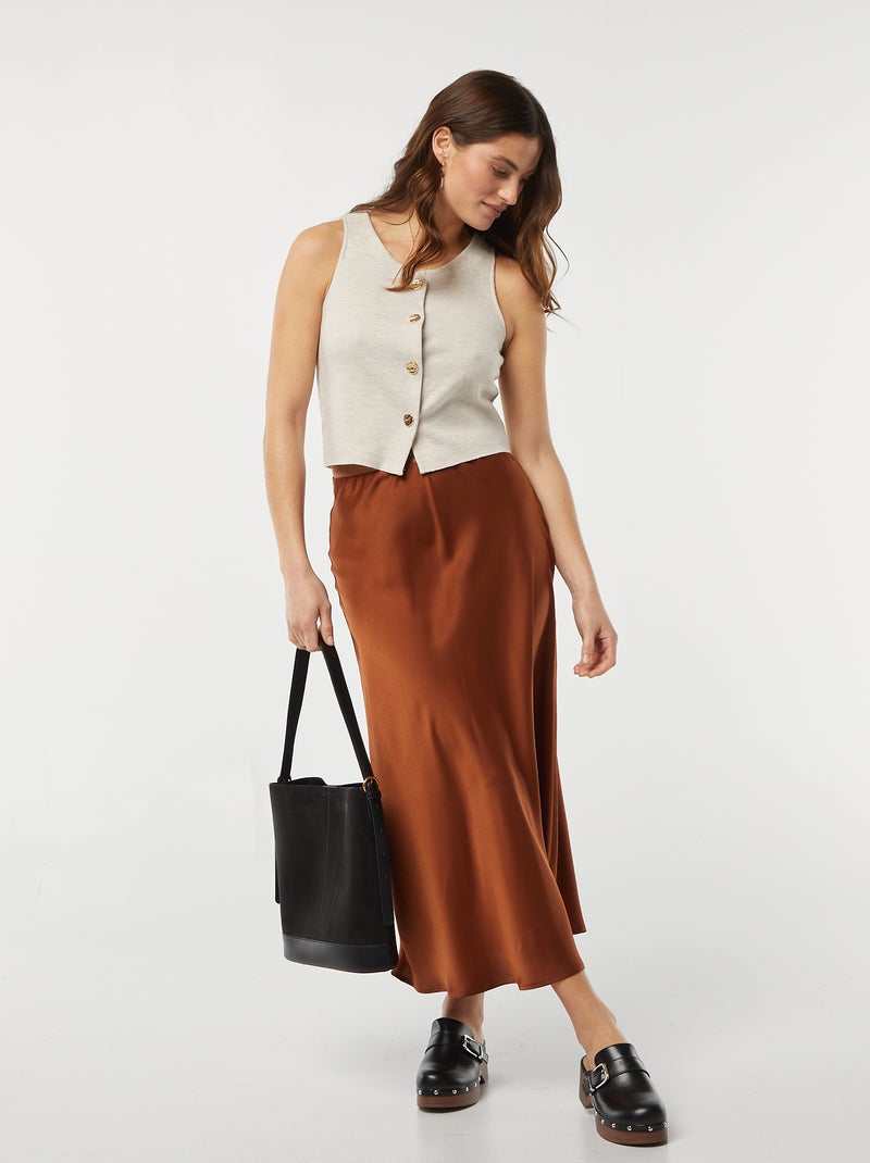 Gilet Beige - Kiabi