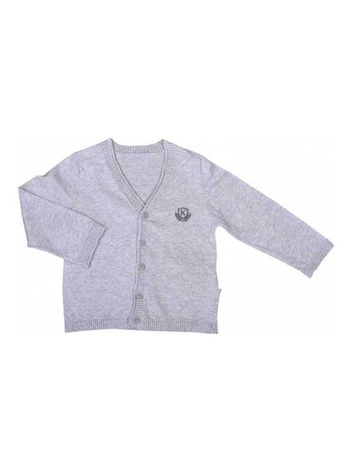 Gilet bimbo in cotone biologico 100% kevin | kitikate | kitikate - Kiabi