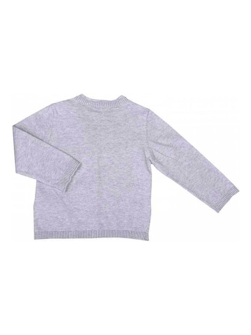 Gilet bimbo in cotone biologico 100% kevin | kitikate | kitikate Grigio - Kiabi