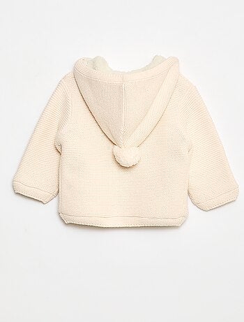 Gilet caldo abbottonato in cotone