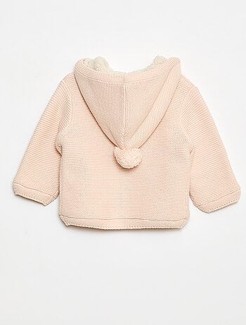 Gilet caldo abbottonato in cotone