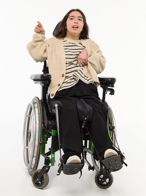 Gilet caldo con bottoni magnetici - collezione facile da indossare - Kiabi