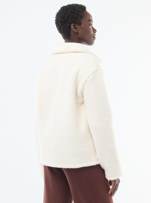 Gilet caldo effetto montone - Kiabi