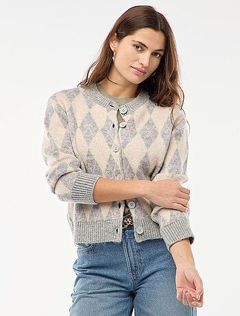 Gilet caldo stampato