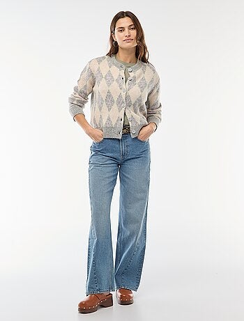 Gilet caldo stampato