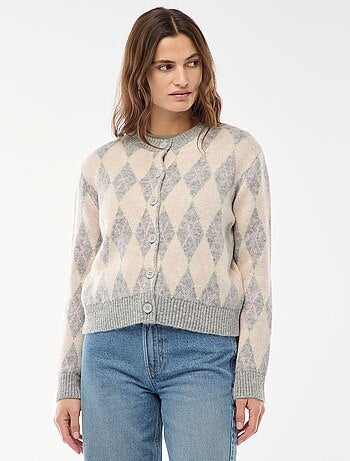 Gilet caldo stampato