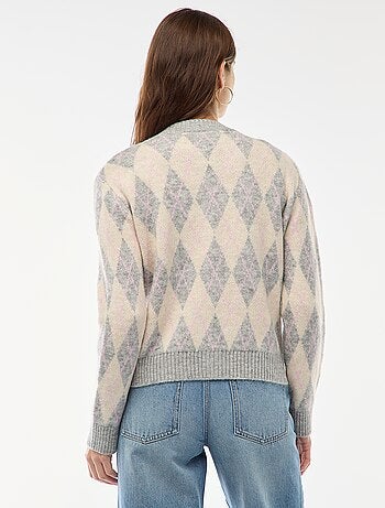 Gilet caldo stampato