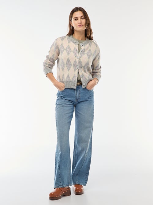 Gilet caldo stampato - Kiabi