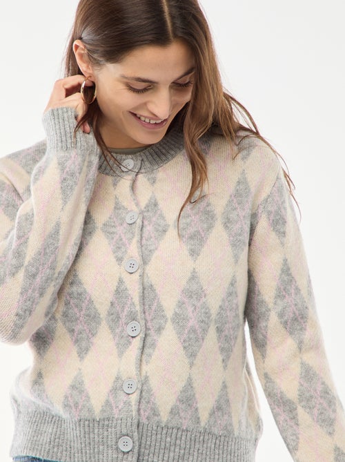 Gilet caldo stampato - Kiabi